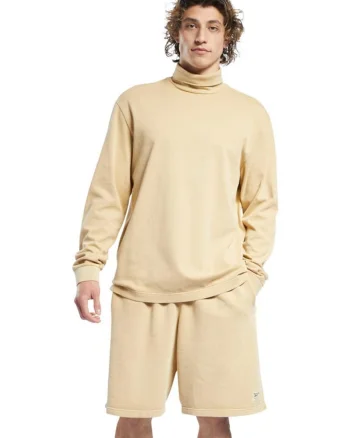 Bluza barbati GV3479,  Galben, Jerseu