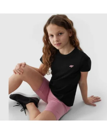 Tricou pentru copii  Jr jwss24ttshf1110, bumbac, negru