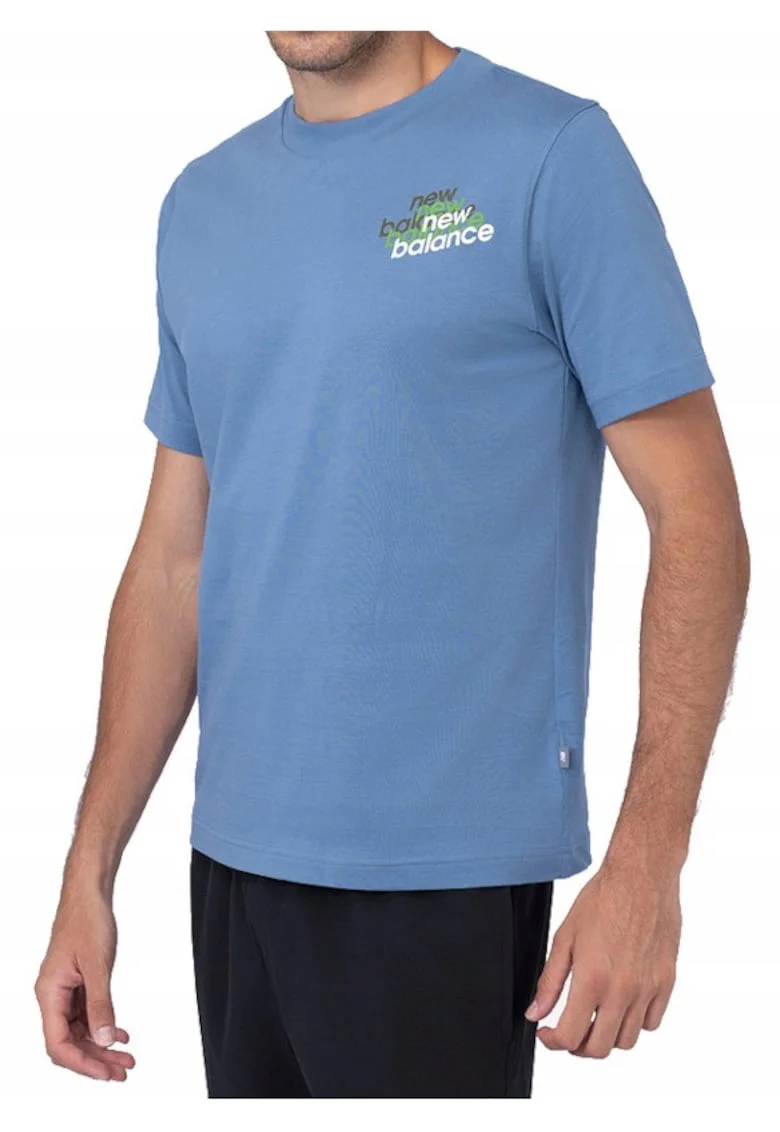 Tricou sport  albastru, bumbacdwqfwq, Albastru deschis