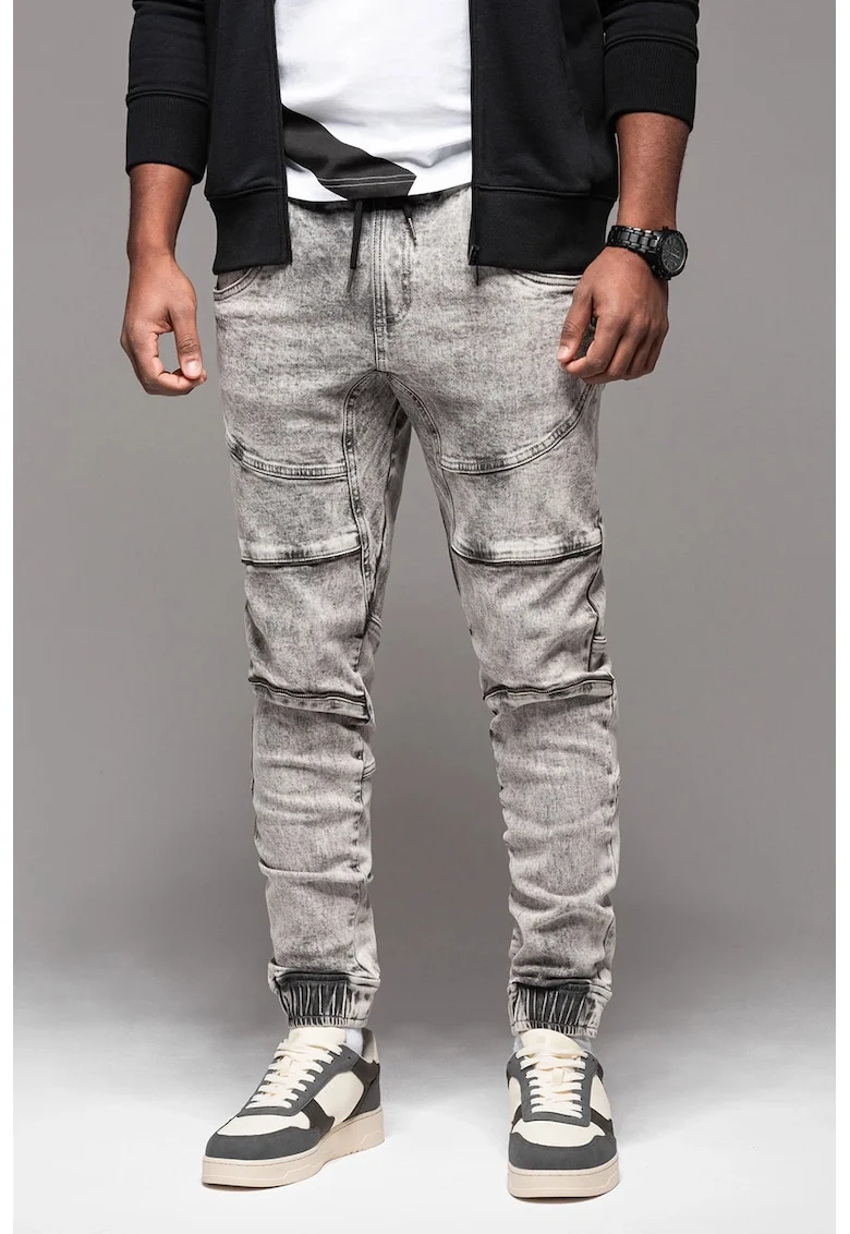Blugi regular fit, Gri