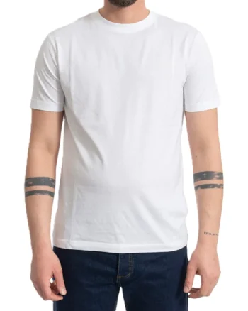 Tricou barbati  T-SHIRT SEMITE, Bumbac, Alb, Alb