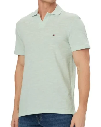 Tricou barbati polo  SLUB OXFORD PIQUE REG POLO, Bumbac, Verde, Verde