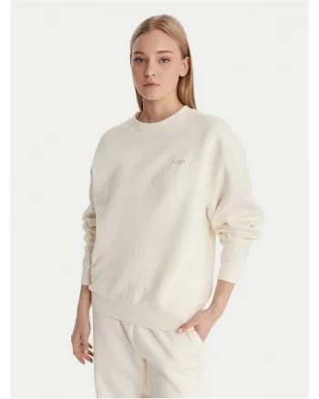 Bluza dama,  bumbac, ecru, 85% bumbac, 15% poliester