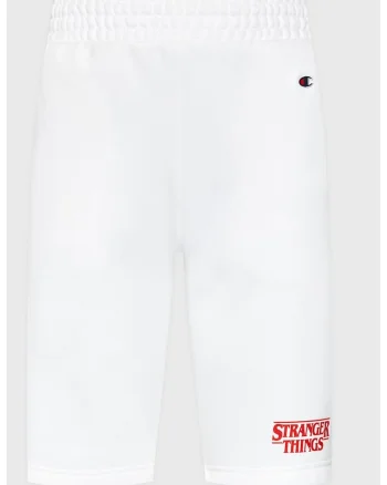 Pantaloni scurti unisex,  Bumbac, Alb