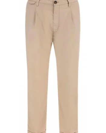 Pantaloni barbati M5GB24WH4I1 G1CA,  Poliester/Lyocell, Bej