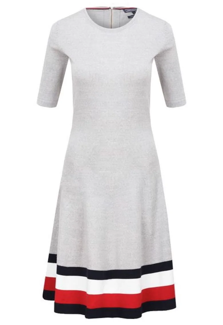 Rochie midi din lana,