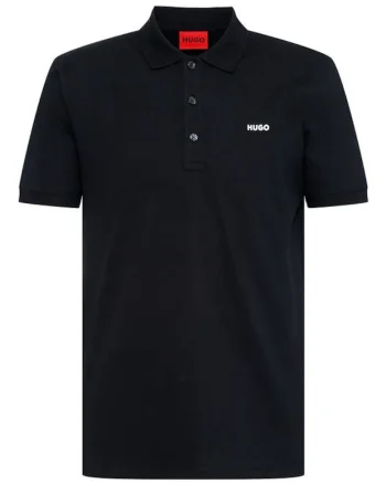 Tricou cu guler polo din amestec de bumbac,