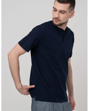 Tricou regular-fit din bumbac, Bleumarin