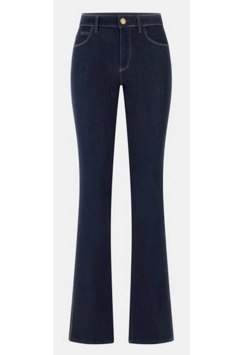 Pantaloni Flared Din Denim