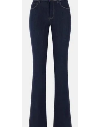 Pantaloni Flared Din Denim
