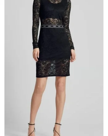 Rochie mini din dantela