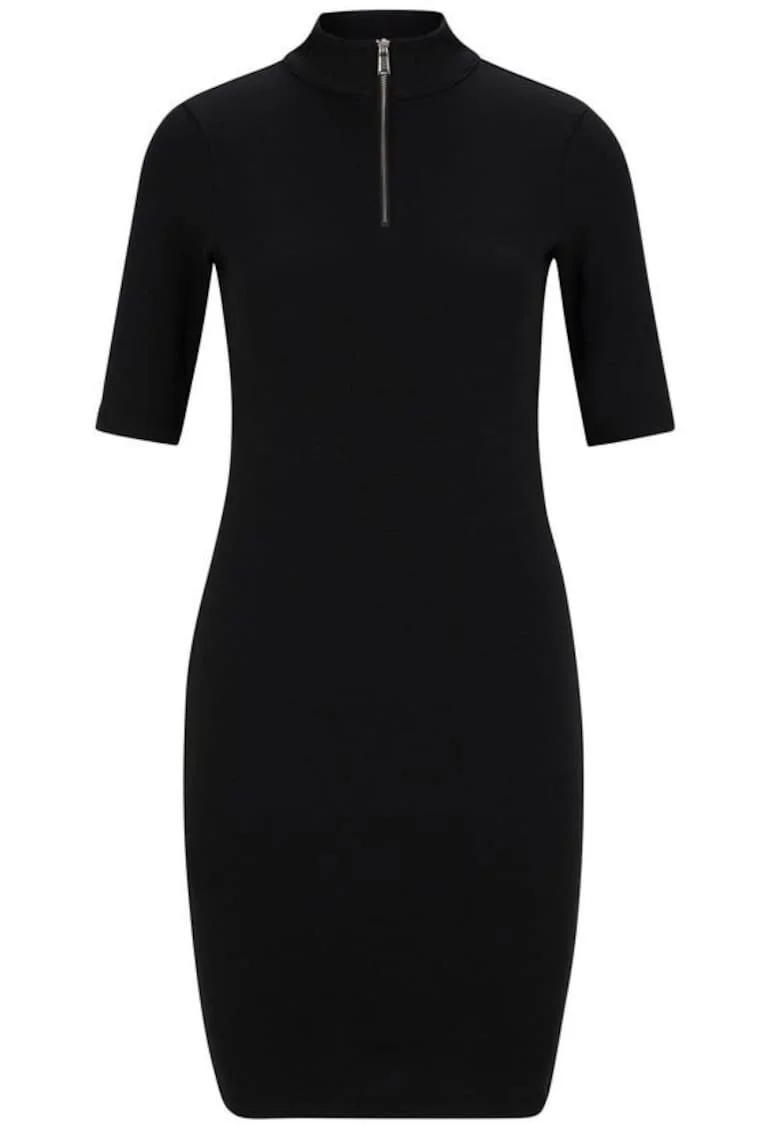 Rochie uni din amestec de bumbac
