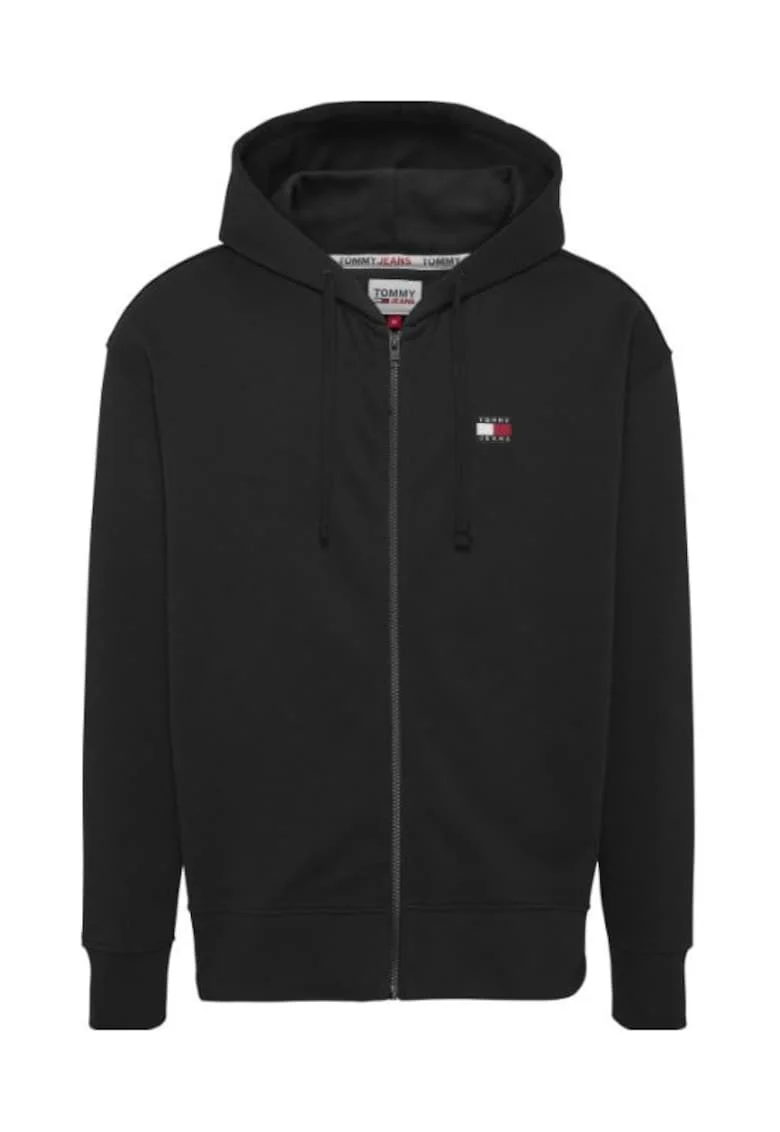 Hanorac relaxed fit cu fermoar