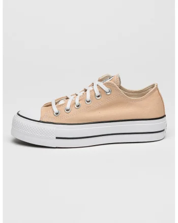 Pantofi sport low-cut cu platforma All Star Lift, Bej inchis