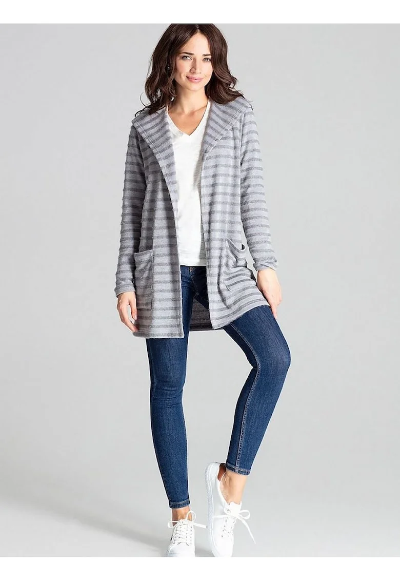 Cardigan dama,  gri,