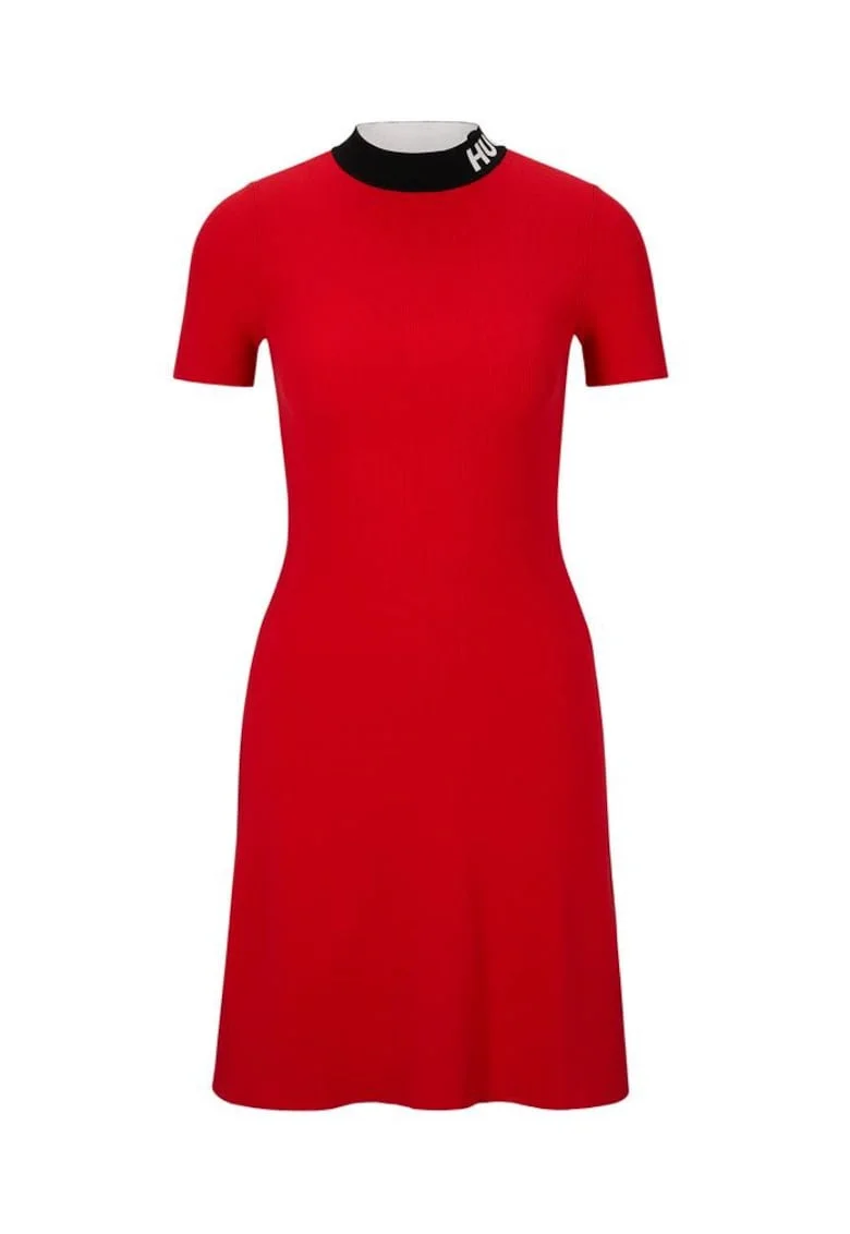 Rochie unu cu logo print