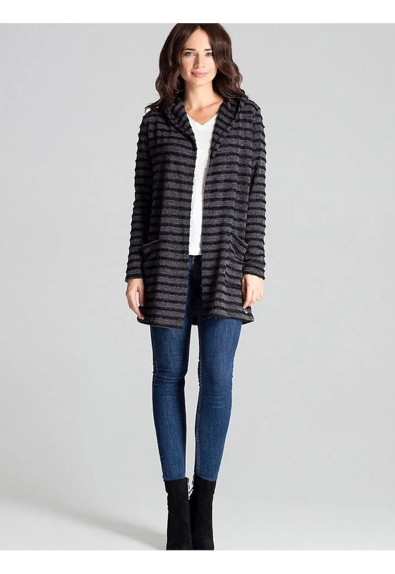 Pulover dama,  cardigan, negru