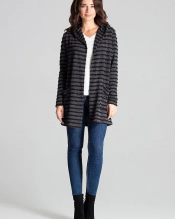 Pulover dama,  cardigan, negru
