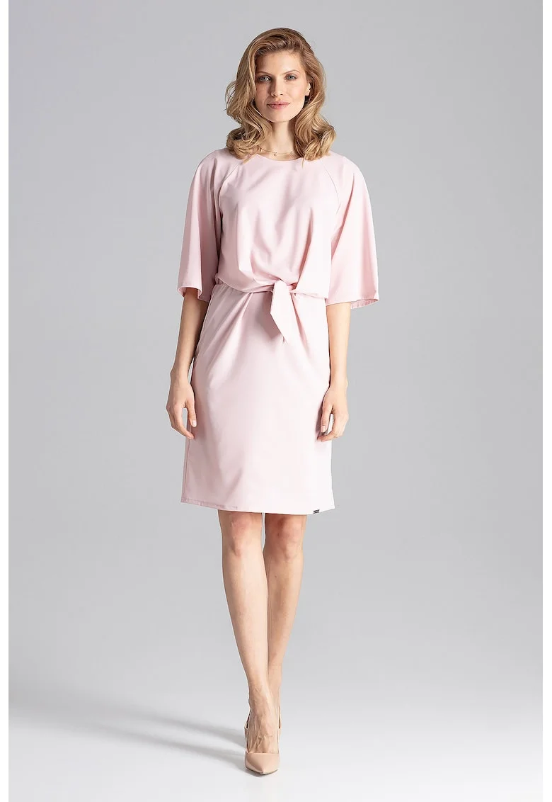 Rochie,  design modern, roz, vara, poliester