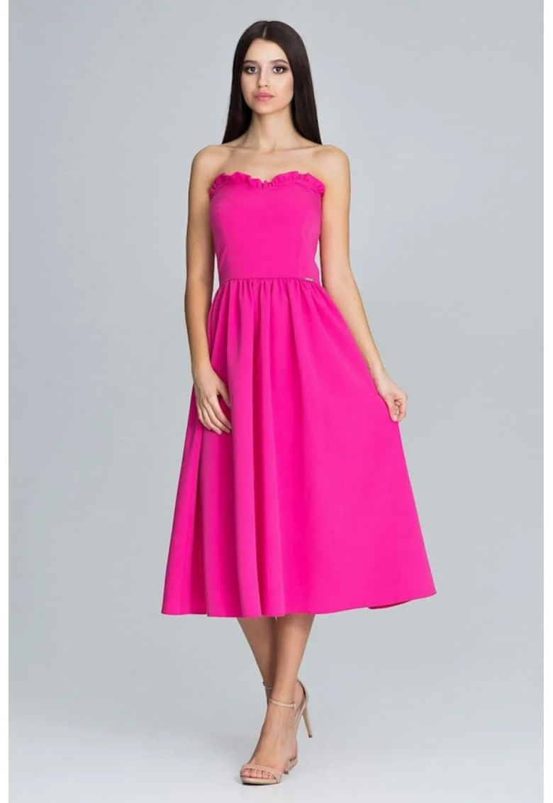 Rochie de seara,, Ciclam/Roz