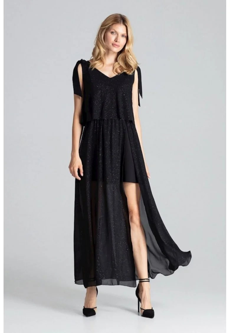 Rochie de zi model 138276, Negru
