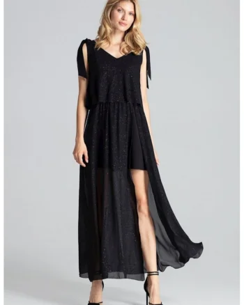 Rochie de zi model 138276, Negru