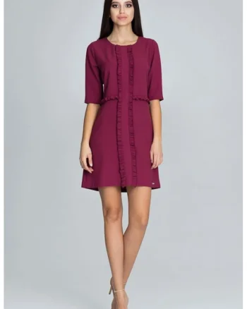 Rochie de zi model 116234, Mov