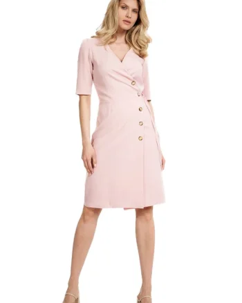 Rochie mini dama Ettarre M703 roz, Roz