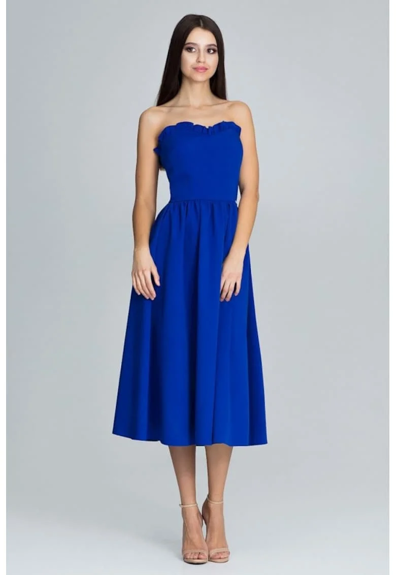 Rochie de seara,  116337, Albastru, Albastru