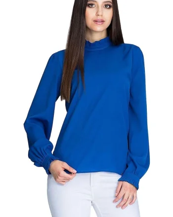 Bluza dama 59021943484,  Poliester, Albastru
