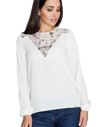 Bluza dama,  Poliester, Bej 5902