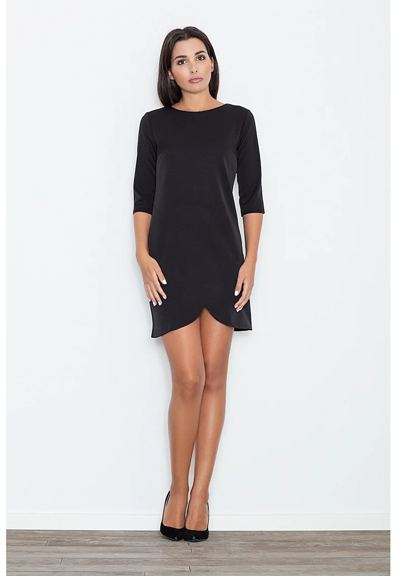 Rochie,  eleganta, neagra, poliester