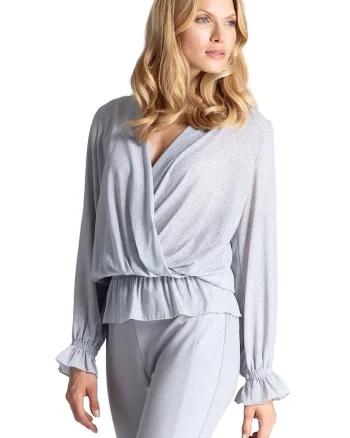 Bluza dama 59021,  Poliester, Gri