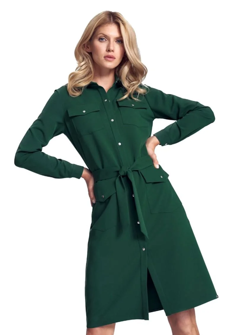 Îmbrăcăminte de damă  Plaid Astonnan M706 verde, Verde