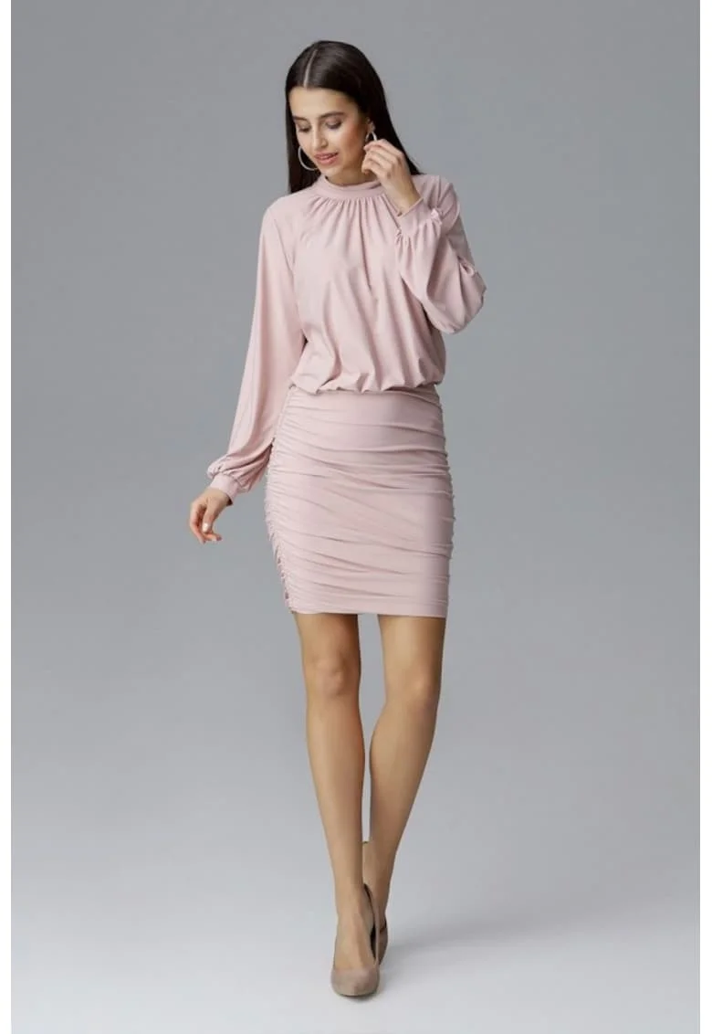Rochie eleganta,  126005, Roz, Roz
