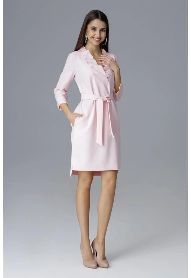 Rochie eleganta,  126003, Roz, Roz