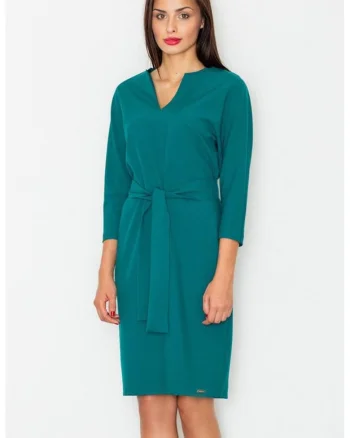 Rochie de zi model 77106, Verde