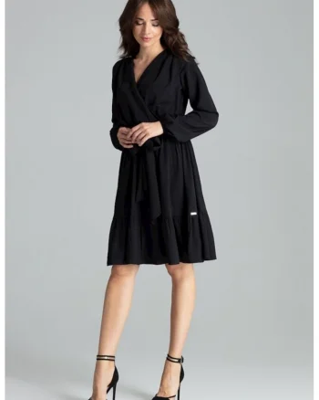 Rochie de zi model 135900, Negru