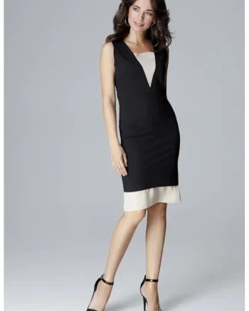 Rochie de zi model 123810, Negru
