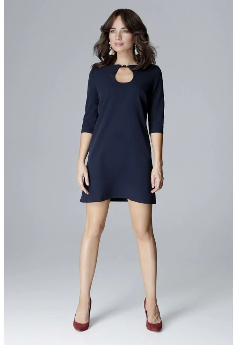 Rochie de zi,, Bleumarin
