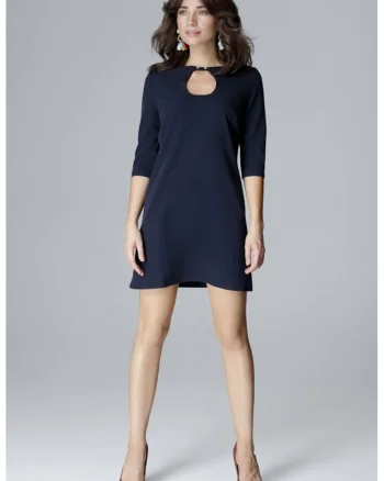 Rochie de zi,, Bleumarin