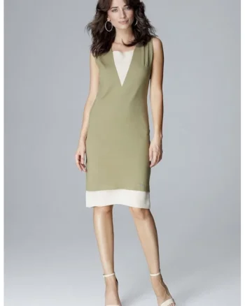Rochie de zi model 123809, Verde