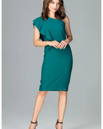 Rochie de zi model 120762, Verde