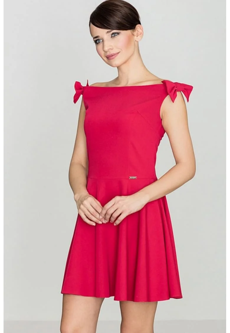 Rochie de zi model 119998, Rosu