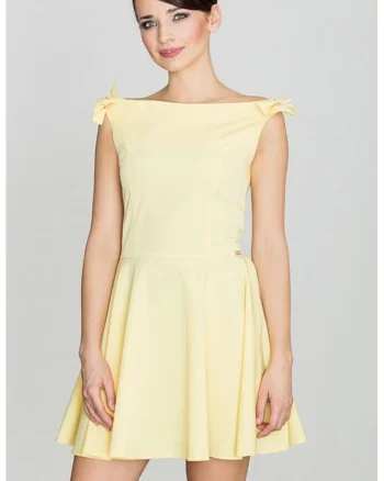 Rochie de zi model 119997, Galben
