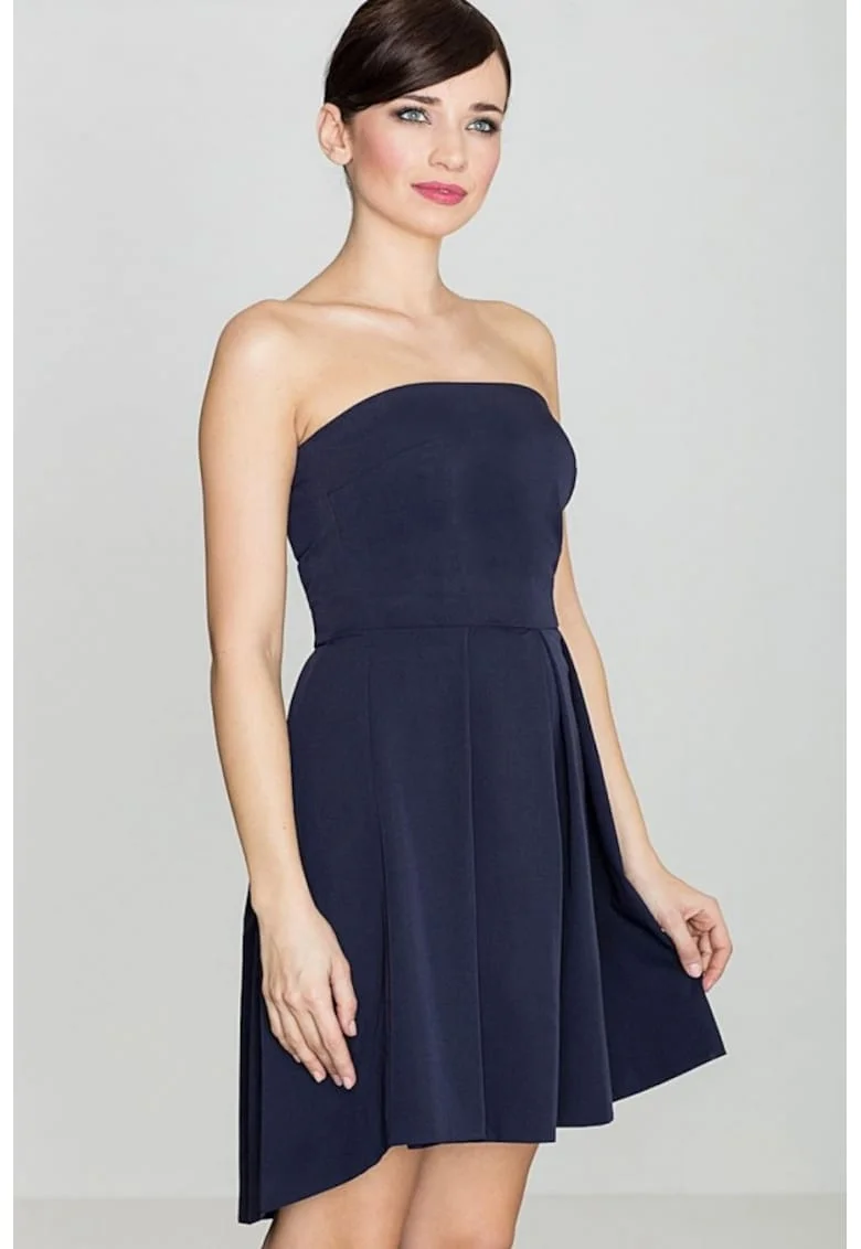 Rochie de zi model 114634, Bleumarin