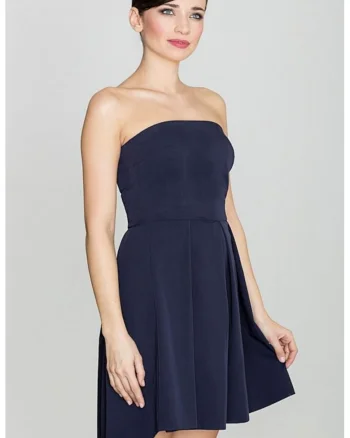 Rochie de zi model 114634, Bleumarin