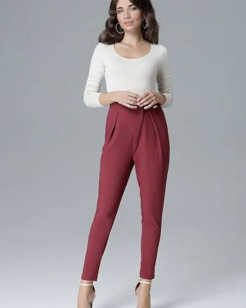 Pantaloni dama,  rosii