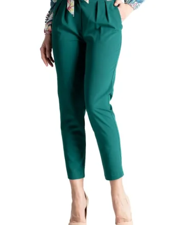 Pantaloni eleganti de dama,  Gilcrest, verde