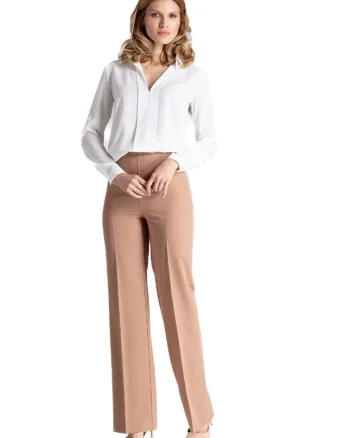 Pantaloni eleganti de dama,  Clane, maro